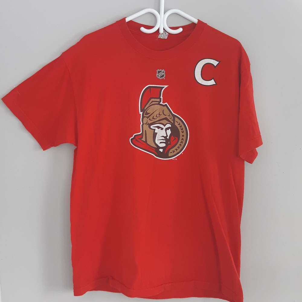 Reebok ottawa senators Karlsson t shirt Size L